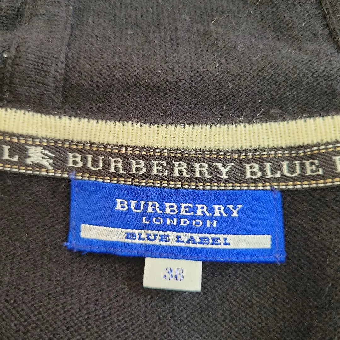 ♥ Limpiado ♥ [Burberry London] 38 negro | ♥クリーニング済♥【BURBERRY LONDON】38 ブラック