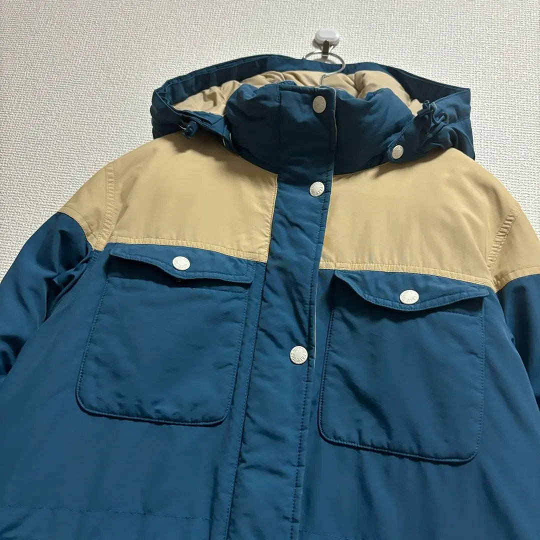 ☆Chaqueta de plumas North Face, abrigo, mujer, azul, XL, poco común y popular