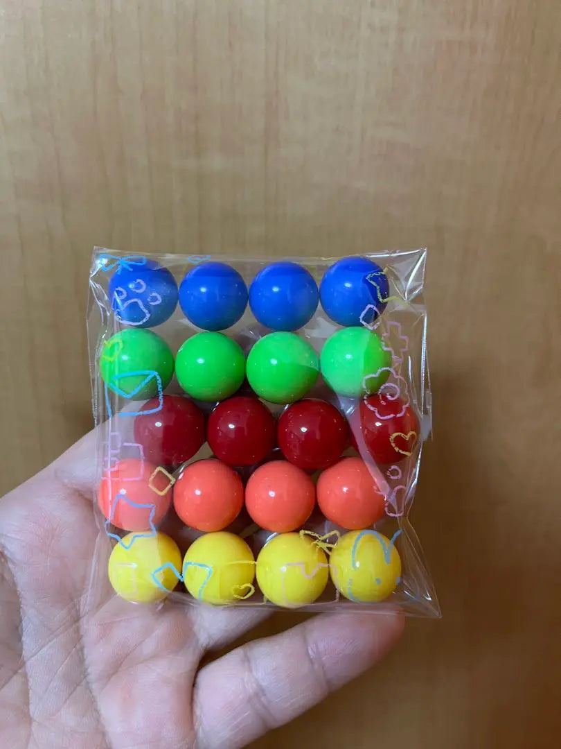 [New and unused] 20 spare balls on KUMON Kumikumi slope, compatible with Compatible Product