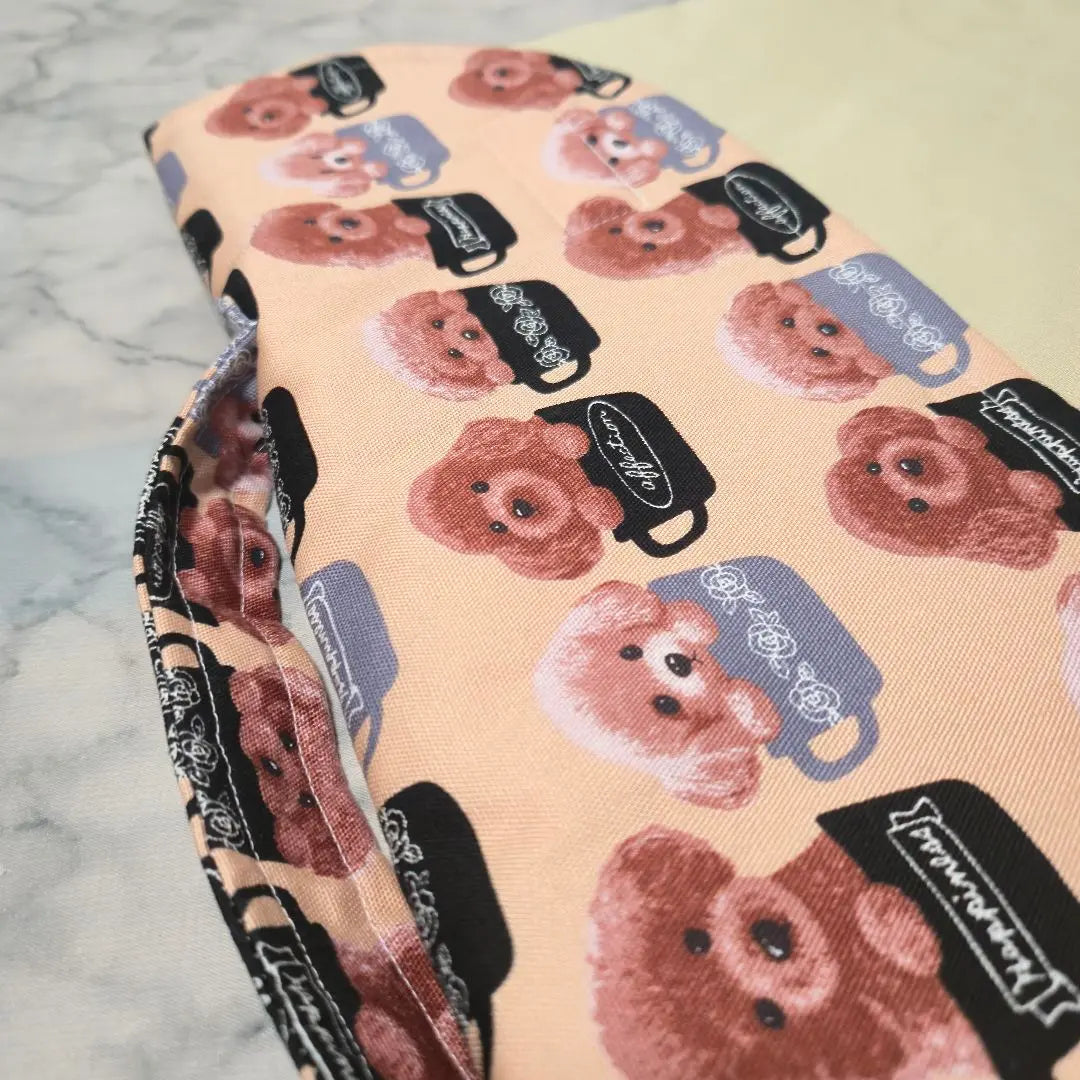 Funda de capucha para prevención de desastres, para perro, caniche, taza, color beige y marrón