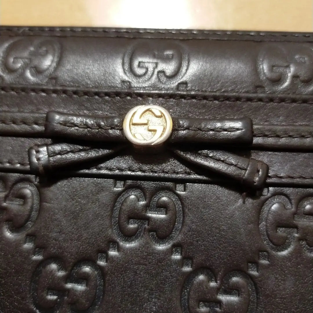 Box included GUCCI Shima Mayfair Long serial number available AS3066