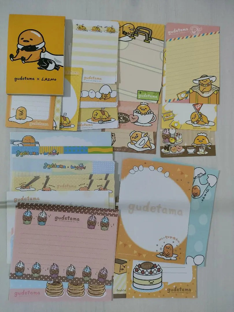 Only one item! Only for Taiwan ☆ Gudetama Notepad, Brand new, unused, 1 book, 130 rose memos