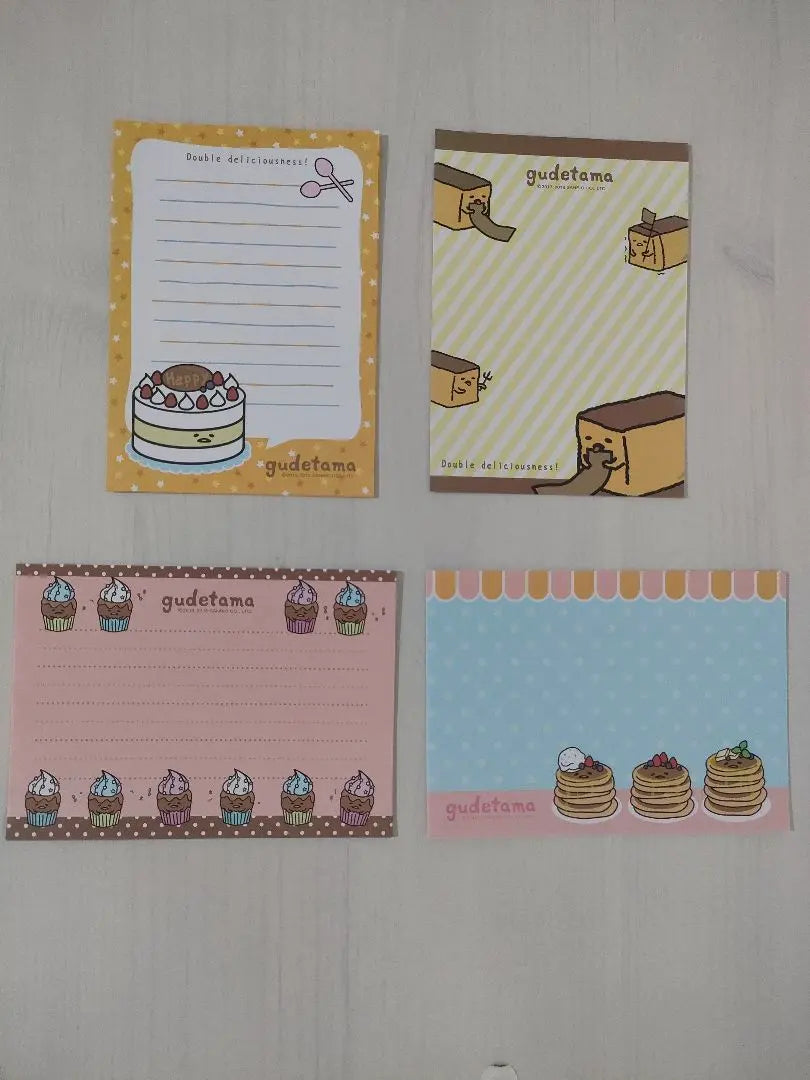 Only one item! Only for Taiwan ☆ Gudetama Notepad, Brand new, unused, 1 book, 130 rose memos