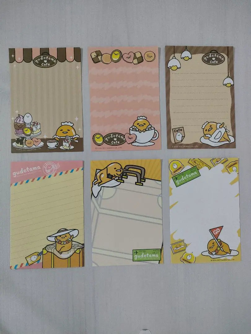 Only one item! Only for Taiwan ☆ Gudetama Notepad, Brand new, unused, 1 book, 130 rose memos