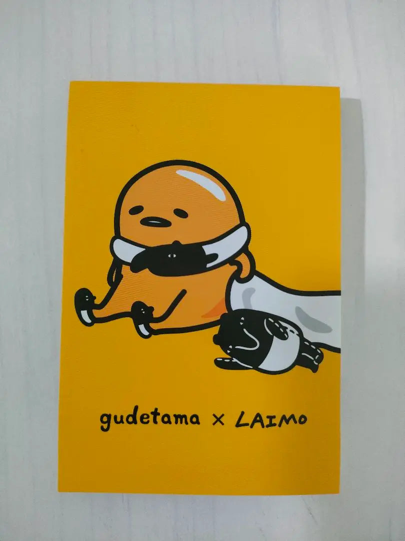 ¡Un solo artículo! Solo para Taiwán ☆ Bloc de notas Gudetama, nuevo, sin usar, 1 libro, 130 notas rosas