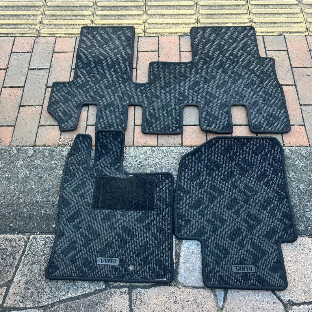 TANTO floor mat set black