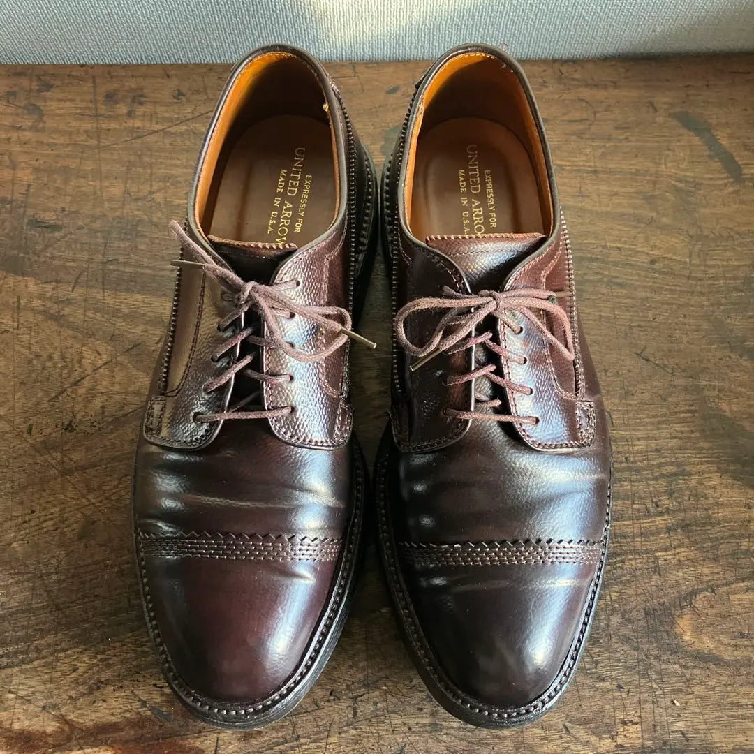 Special order rare embossed cordovan Alden