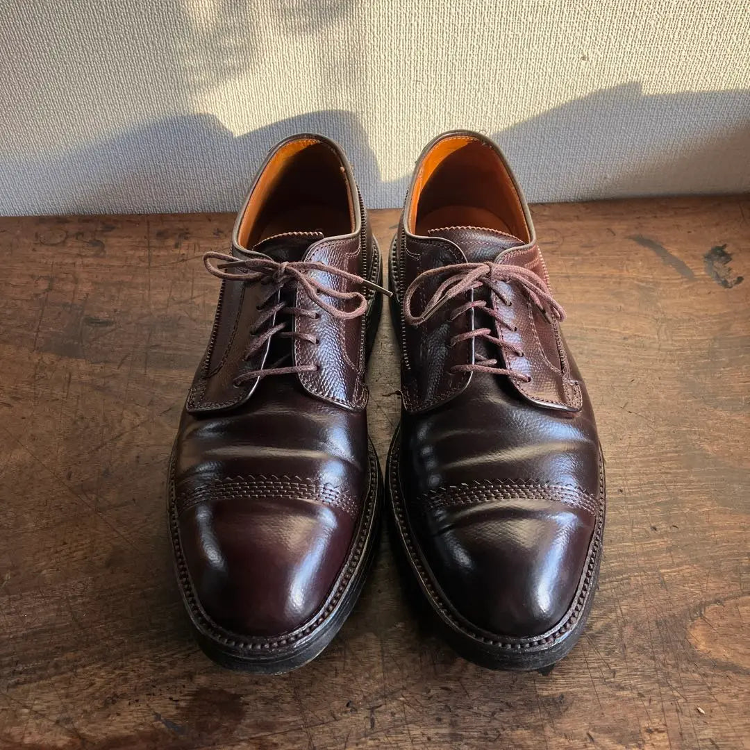 Special order rare embossed cordovan Alden