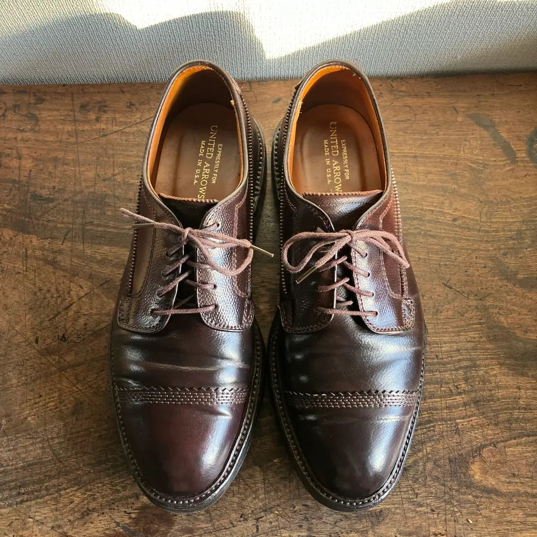 Special order rare embossed cordovan Alden