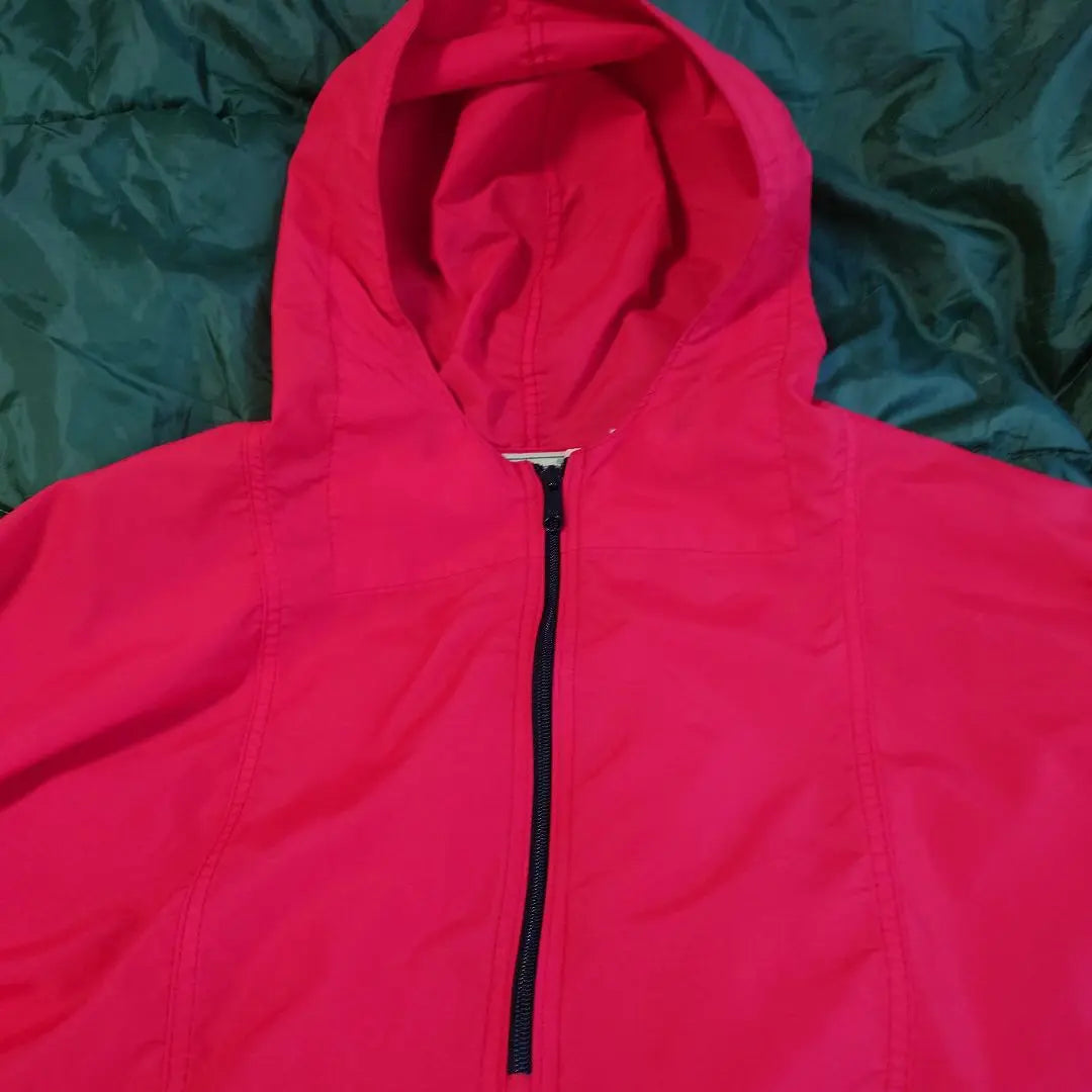 LLBean 90s USA hizo parka anorak de nailon