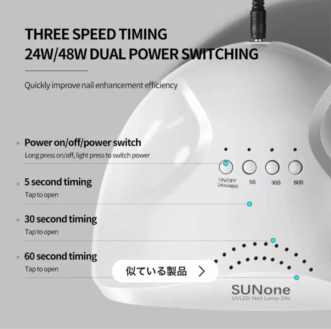 SUNone UV Gel Lamp 24W/48W