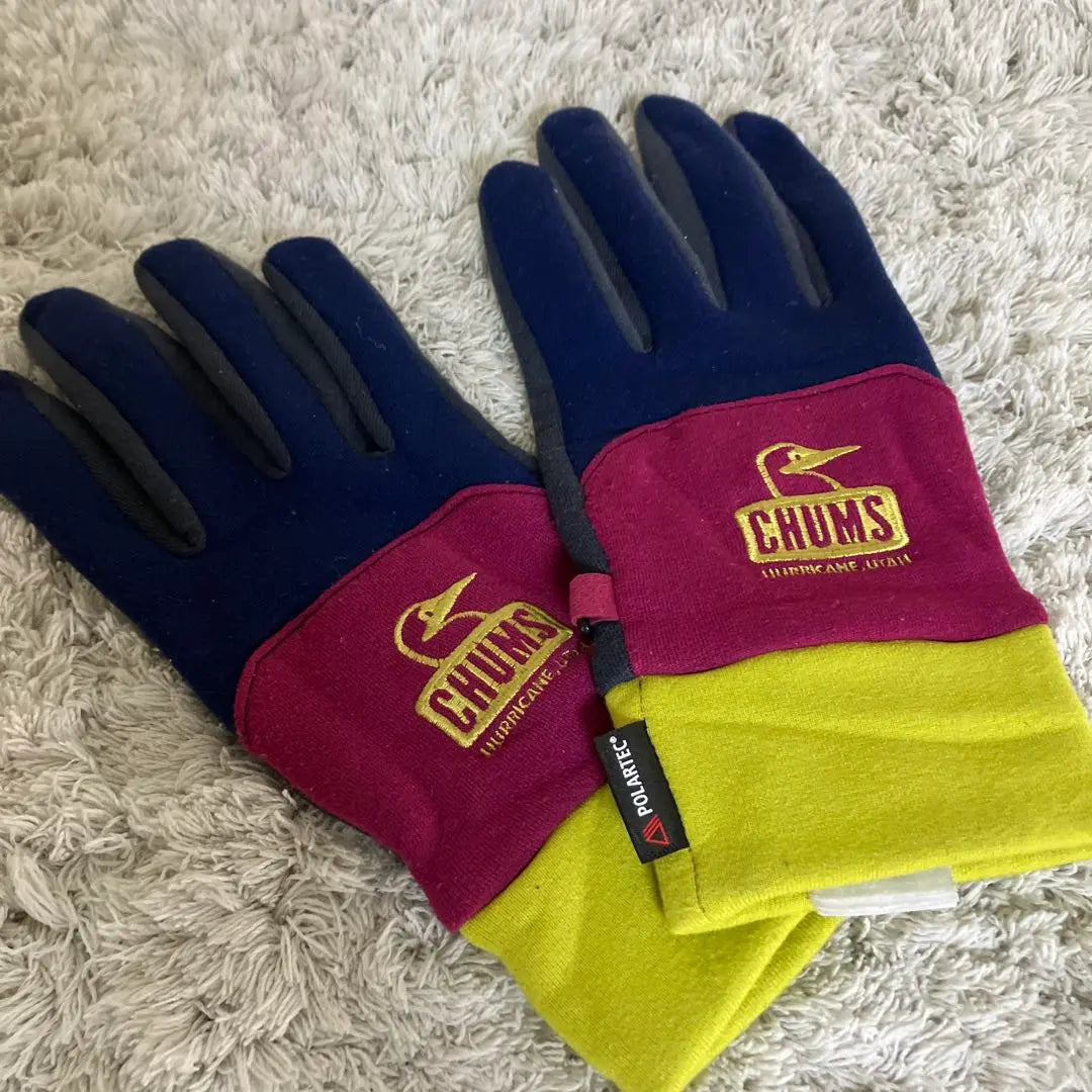 [Super beautiful item] ✨CHUMS ✨Power stretch gloves Gloves L