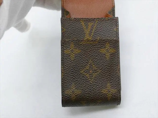 [3227] Good condition *Louis Vuitton * Monogram cigarette case