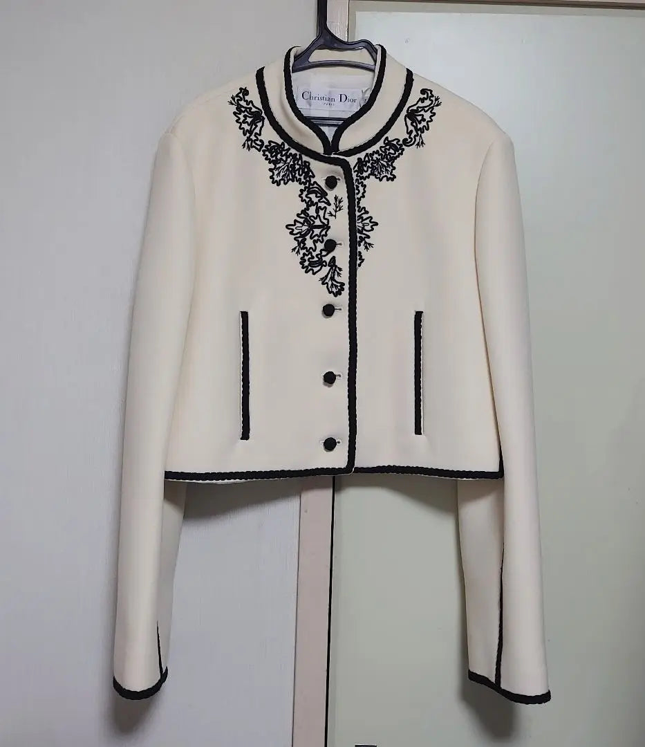 Christian Dior 2023AW Ornamental embroidery jacket