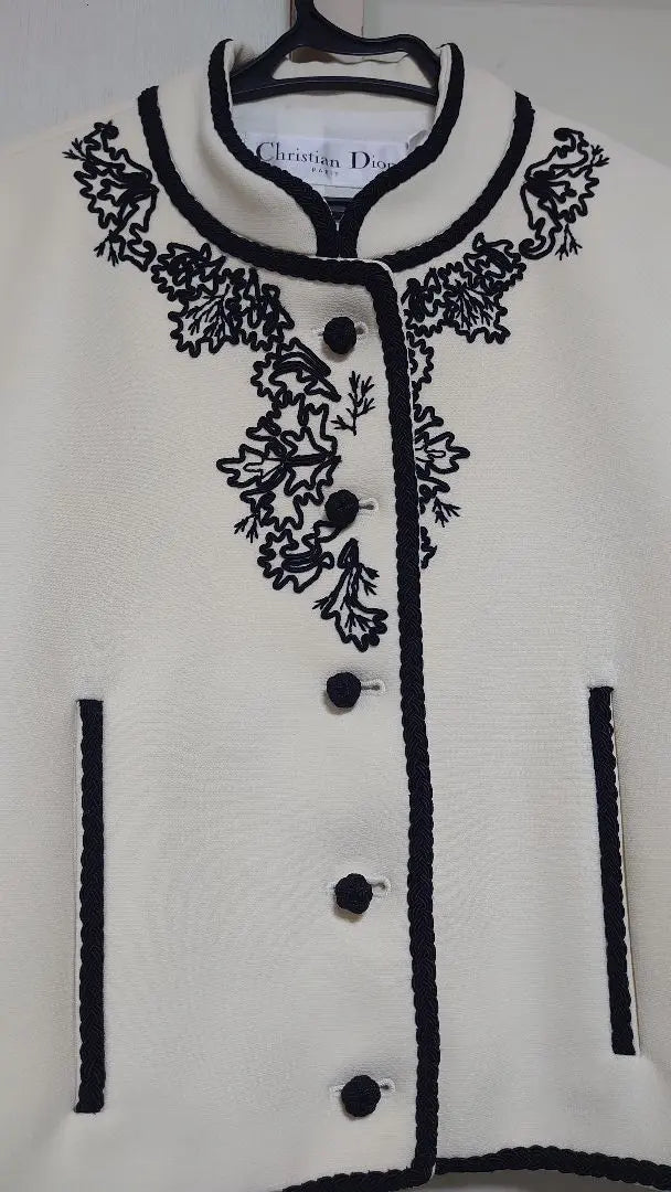 Christian Dior 2023AW Chaqueta con bordado ornamental | Christian Dior 2023aw オーナメンタル 刺繍 ジャケット