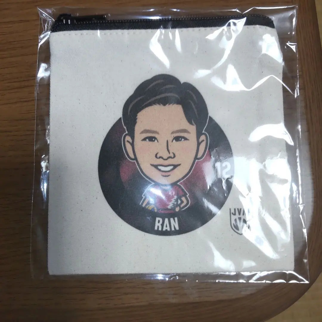 (With photo) SV League Ai Takahashi 10cm can badge and pouch set