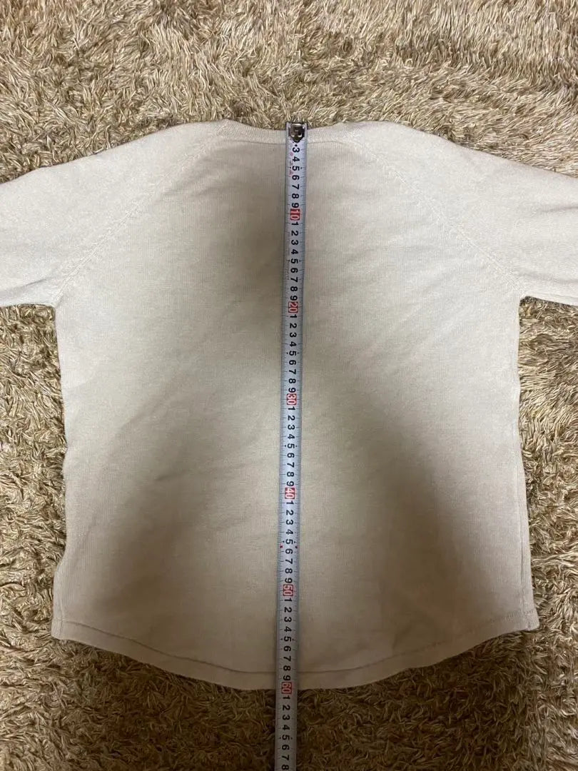 [New and unused] GRAND BLUE Women's Knit Sweater White Star Pattern