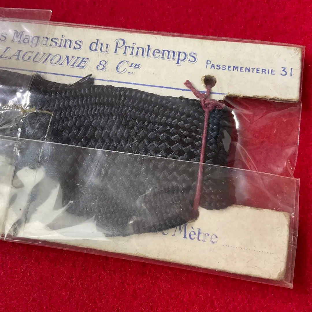 Handmade fair purchase France Antique Printemps Department Store Thread wrapping ribbon