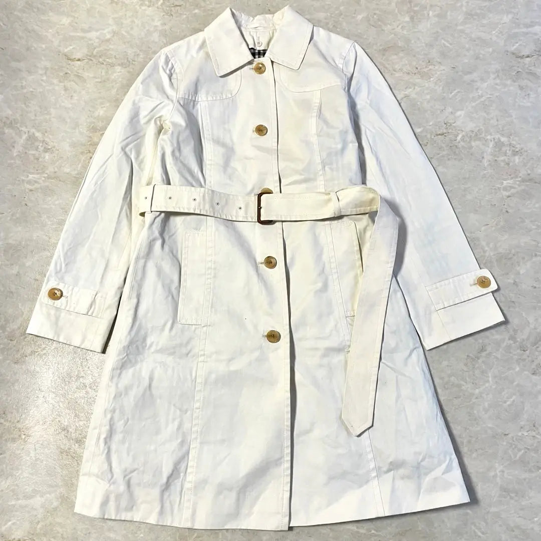 BURBERRY LONDON Padded Liner, Check Back, Belt, Trench Coat