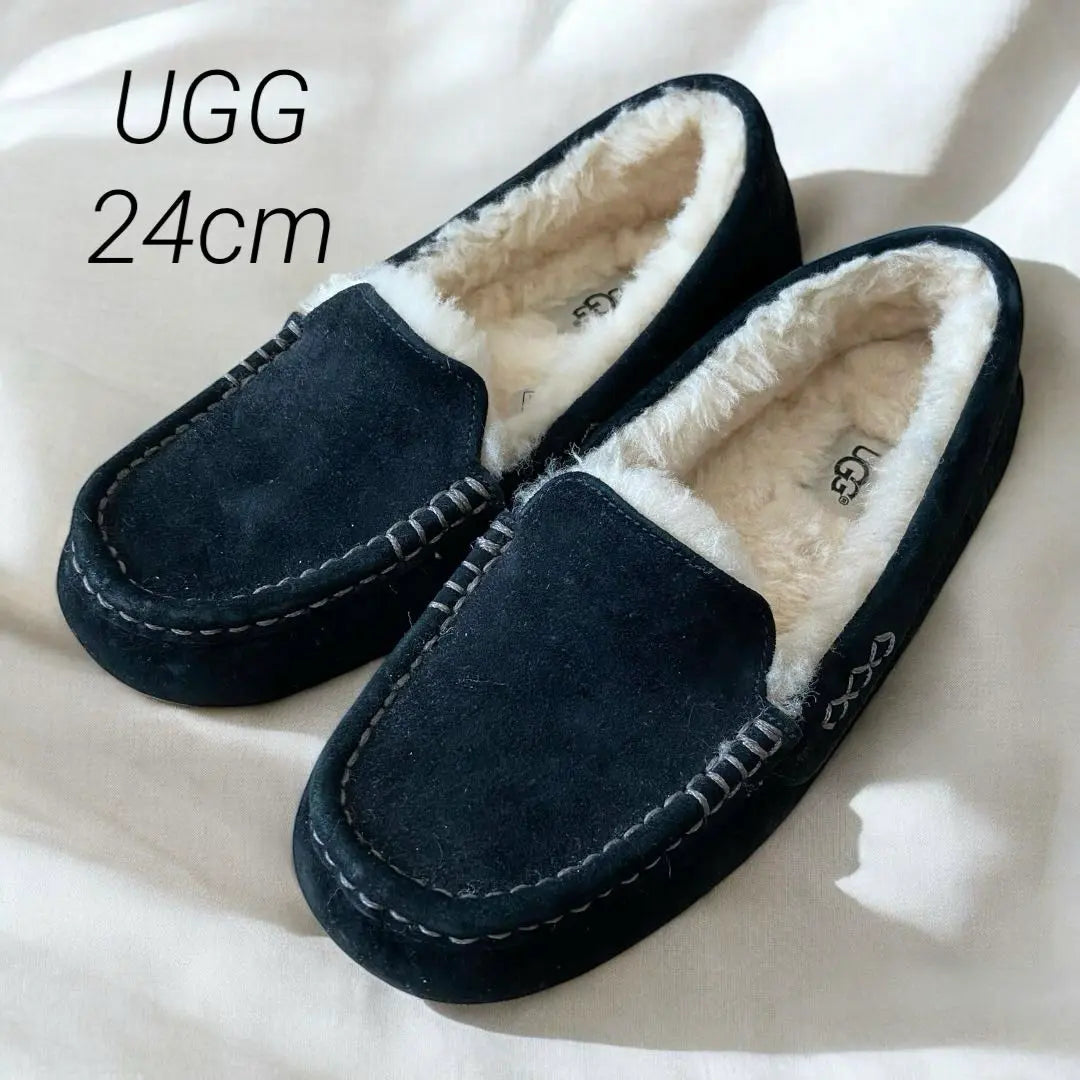 Good condition ✨ugg Ansley Moccasin Loafers US7 24cm