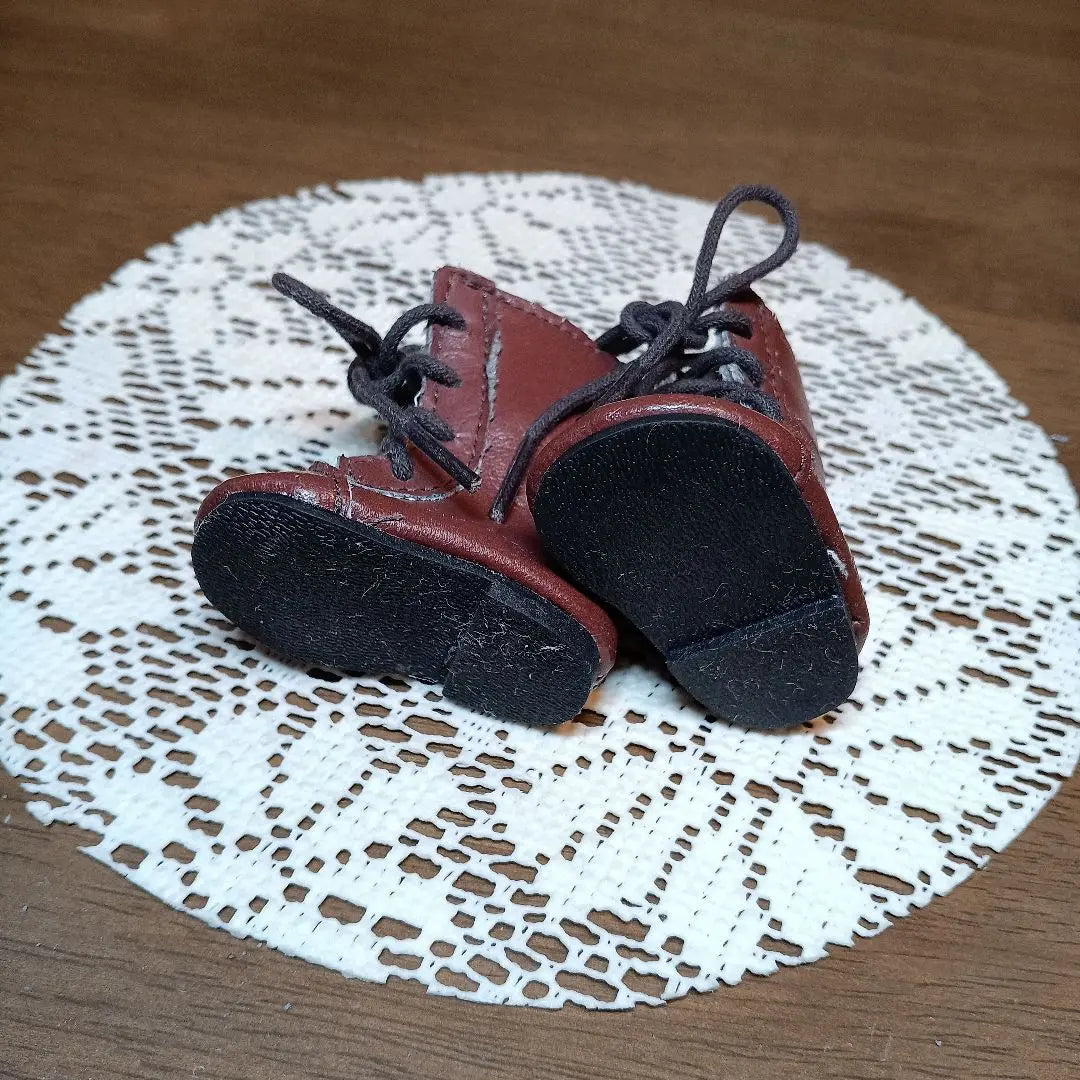 ☆Miniature boots Ichimatsu doll shoes Antique doll shoes