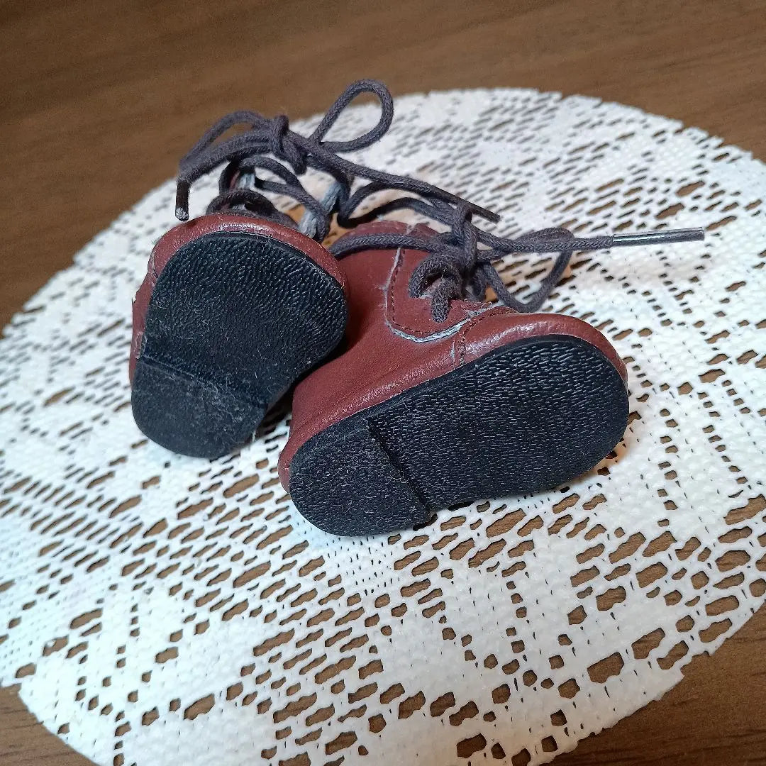 ☆Miniature boots Ichimatsu doll shoes Antique doll shoes