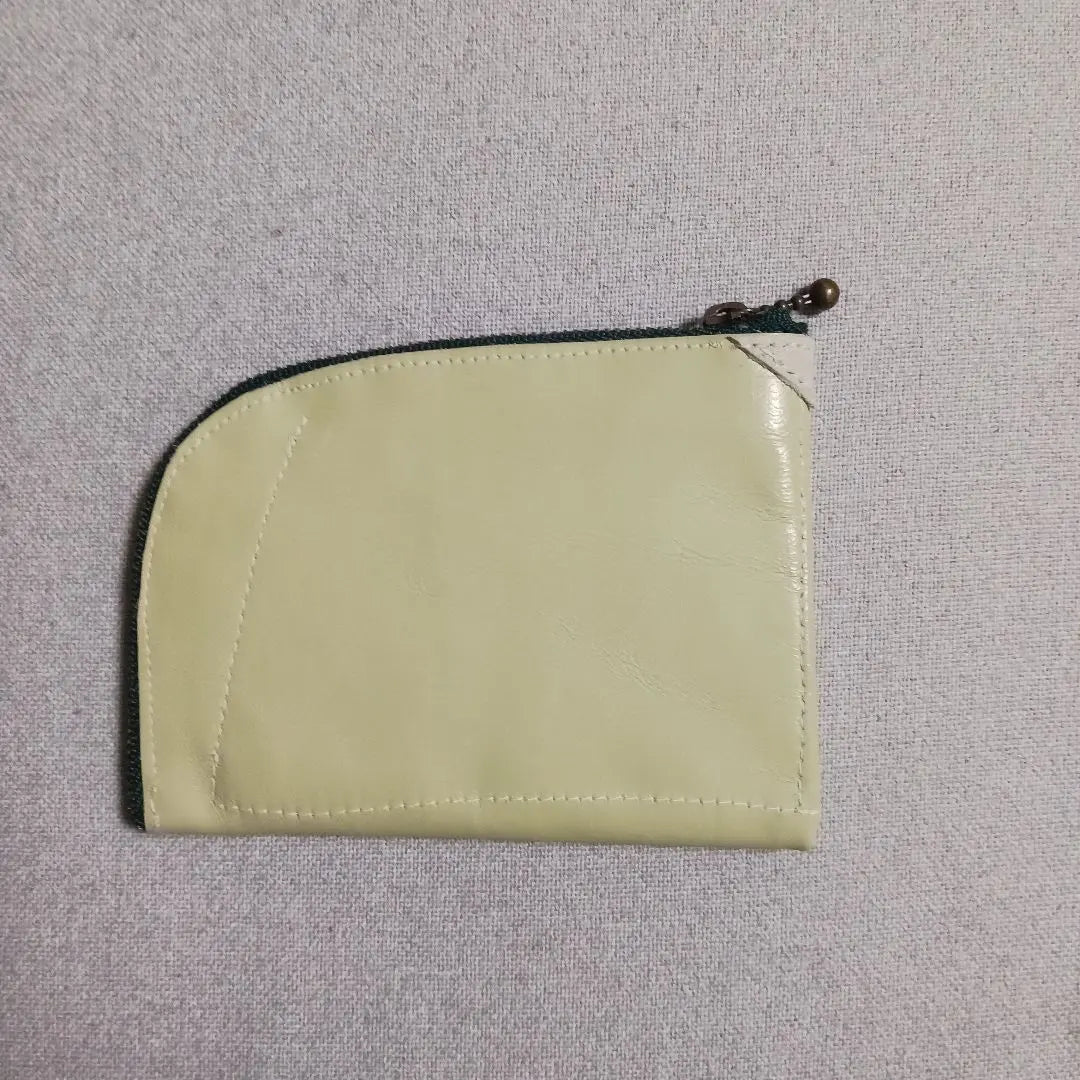 Handmade Light Green Coin Case