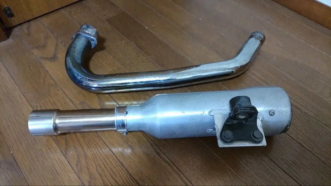 Yamaha SR400/SR500 Proto Super Sound Muffler with Exhaust Pie