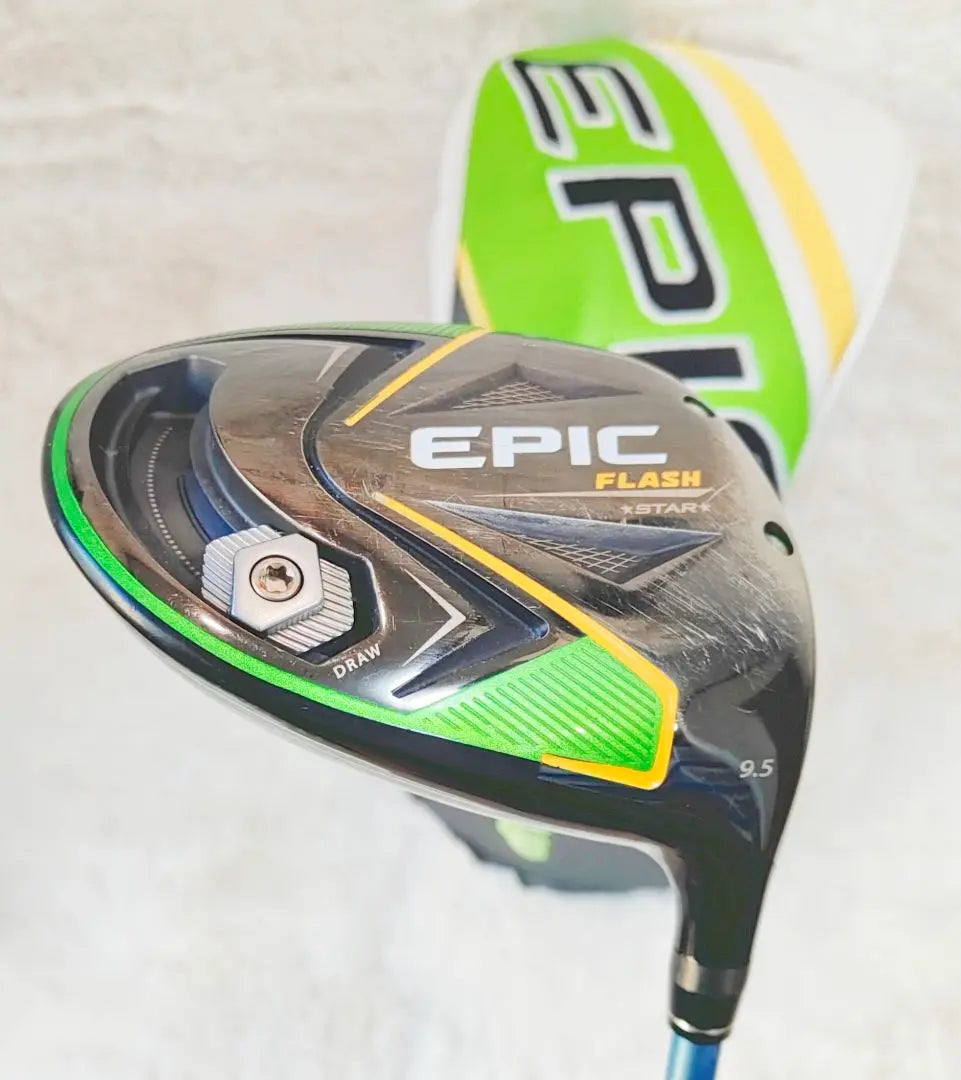 Epic FLASH STAR 1W Driver Carbon S with Cover