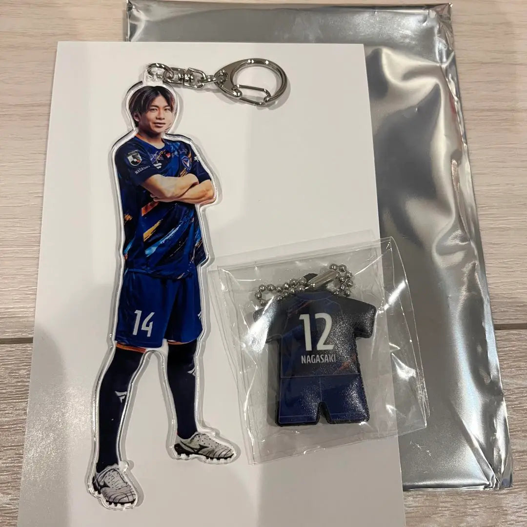 V-Farlane Nagasaki Nagura Takumi Player Acrylic Keychain + Nagasaki Strap