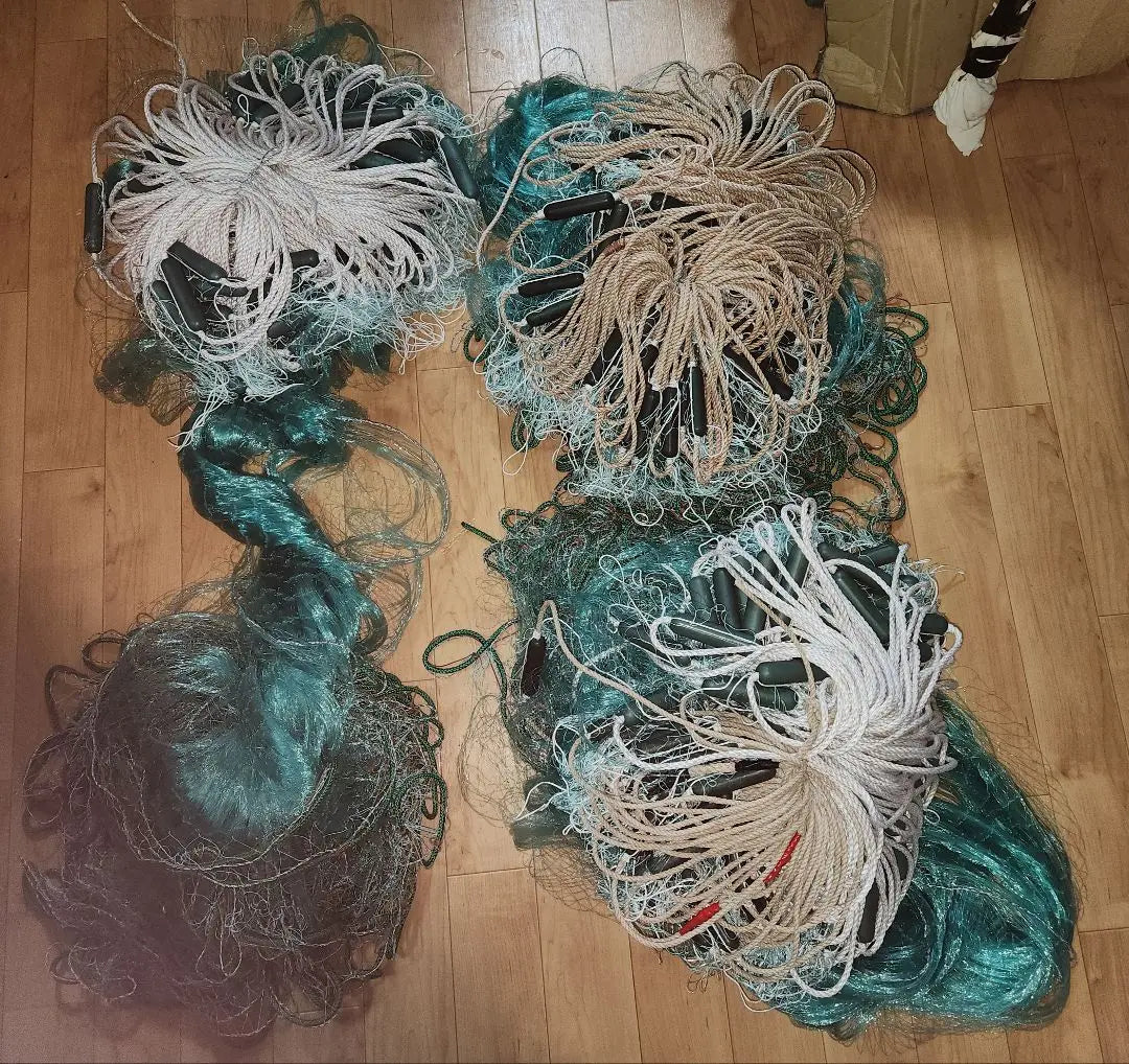 [New] Gill net, fishing net, 2nd sun, 30 pieces, 100 Hiro, No. 3, 3-strand, no. 2