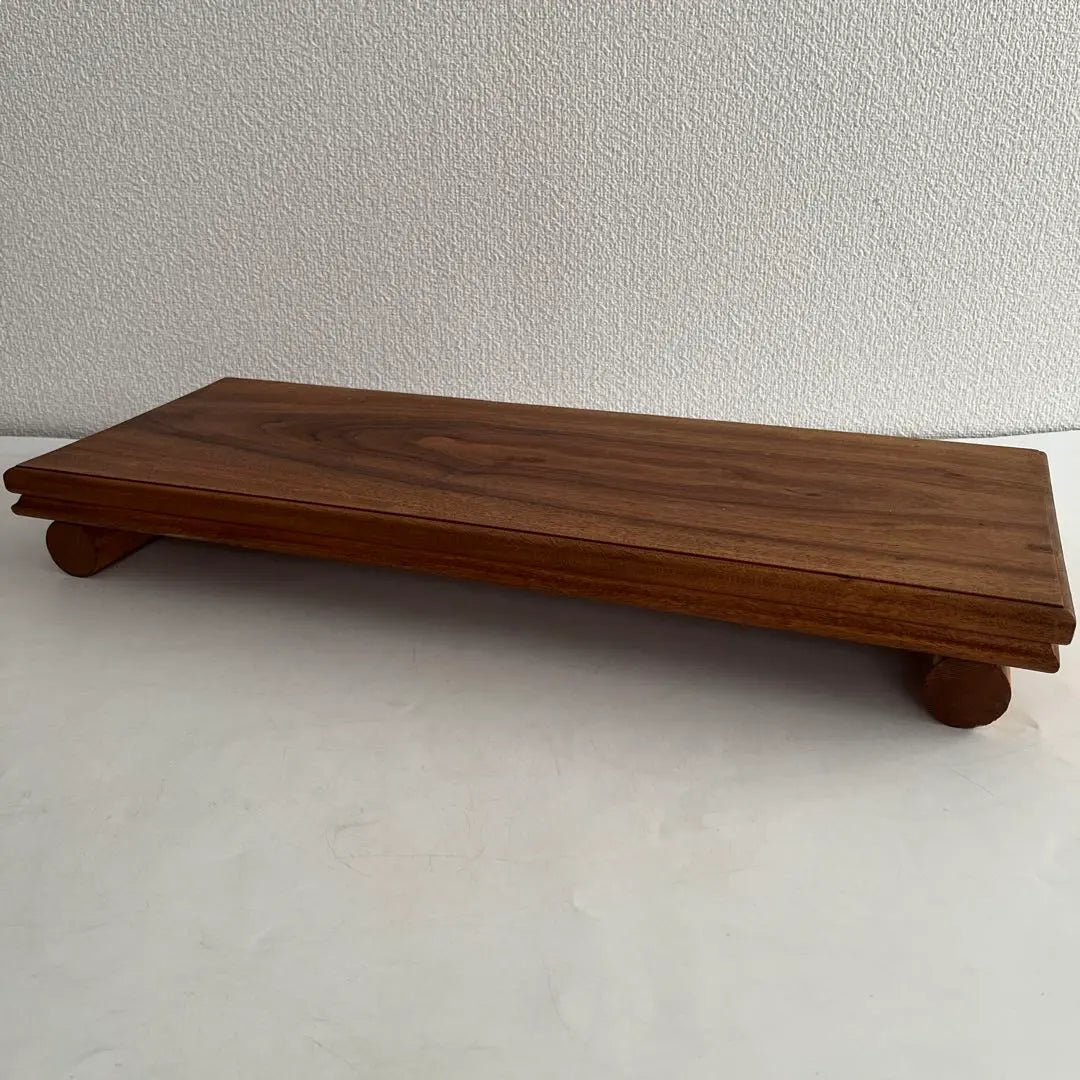 ★Utensilios de madera para la ceremonia del té, soportes de pie redondos, estantes, artesanías, arreglos florales, flores frescas, habitación de estilo japonés, estilo japonés, soportes para flores, soportes antiguos