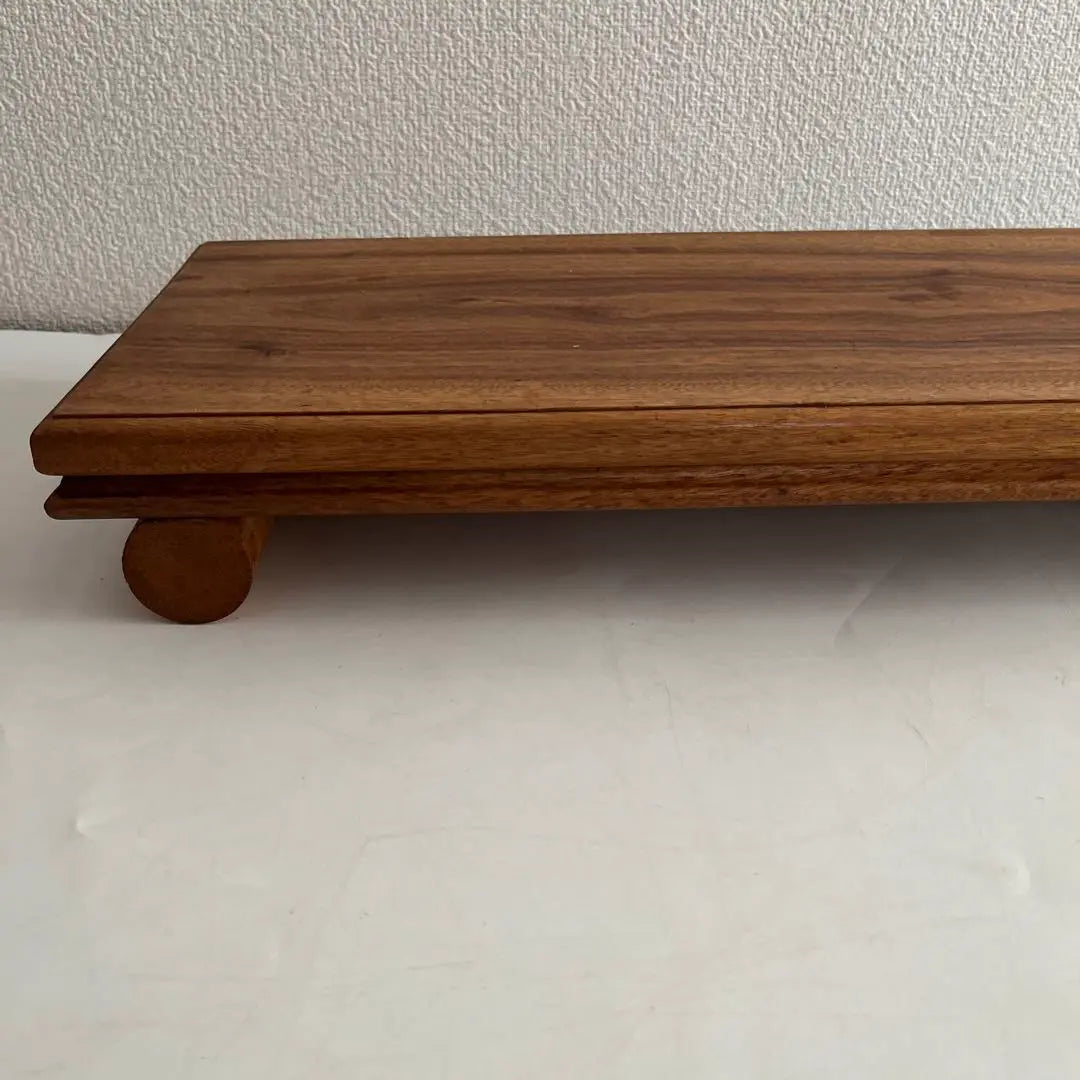 ★Utensilios de madera para la ceremonia del té, soportes de pie redondos, estantes, artesanías, arreglos florales, flores frescas, habitación de estilo japonés, estilo japonés, soportes para flores, soportes antiguos