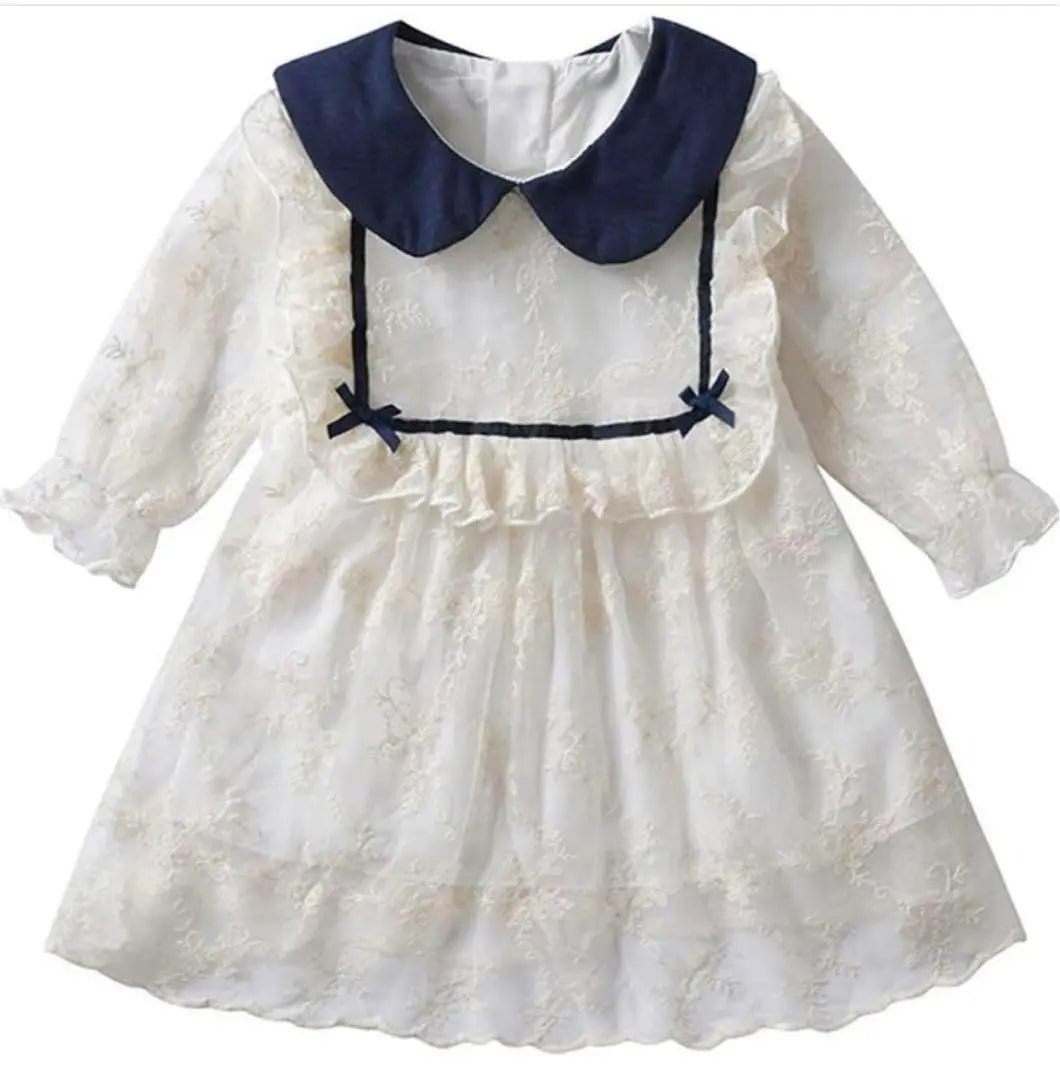 Missia Jouju Baby Girls One Piece Dress Party Embroidery 3 years old | ミシアラグジュアリー　ベビーガールズ ワンピース ドレス パーティー 刺繍 3歳