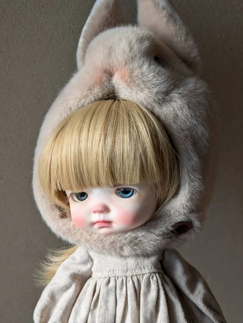 Dayuanbao style Ice Doll Custom Blythe Size Wig 2 Types Rabbit