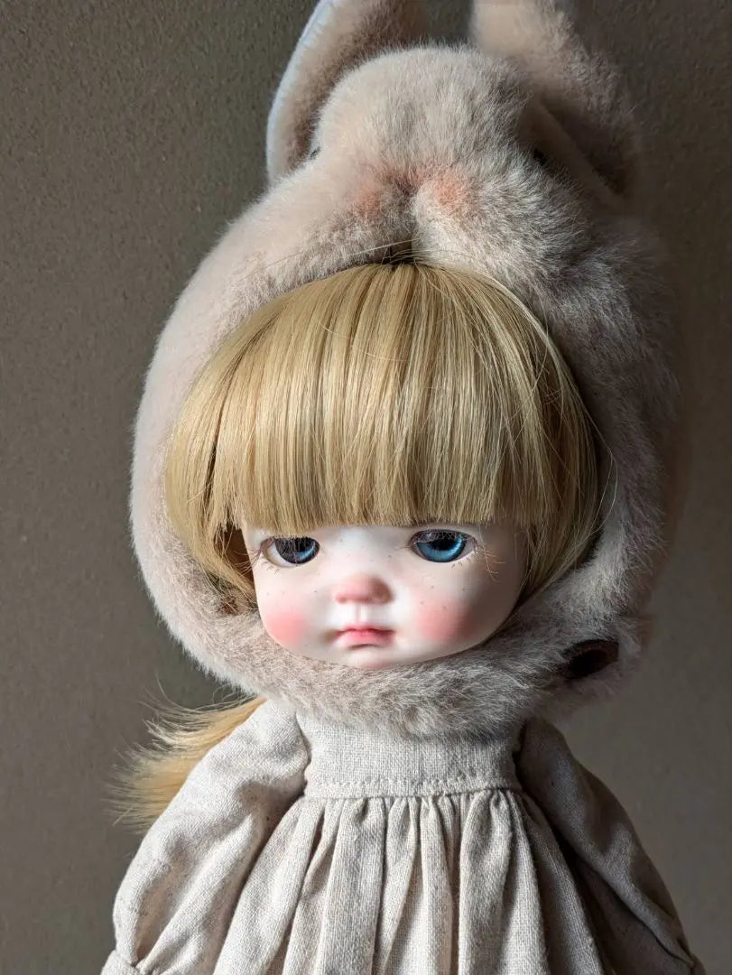 Dayuanbao style Ice Doll Custom Blythe Size Wig 2 Types Rabbit