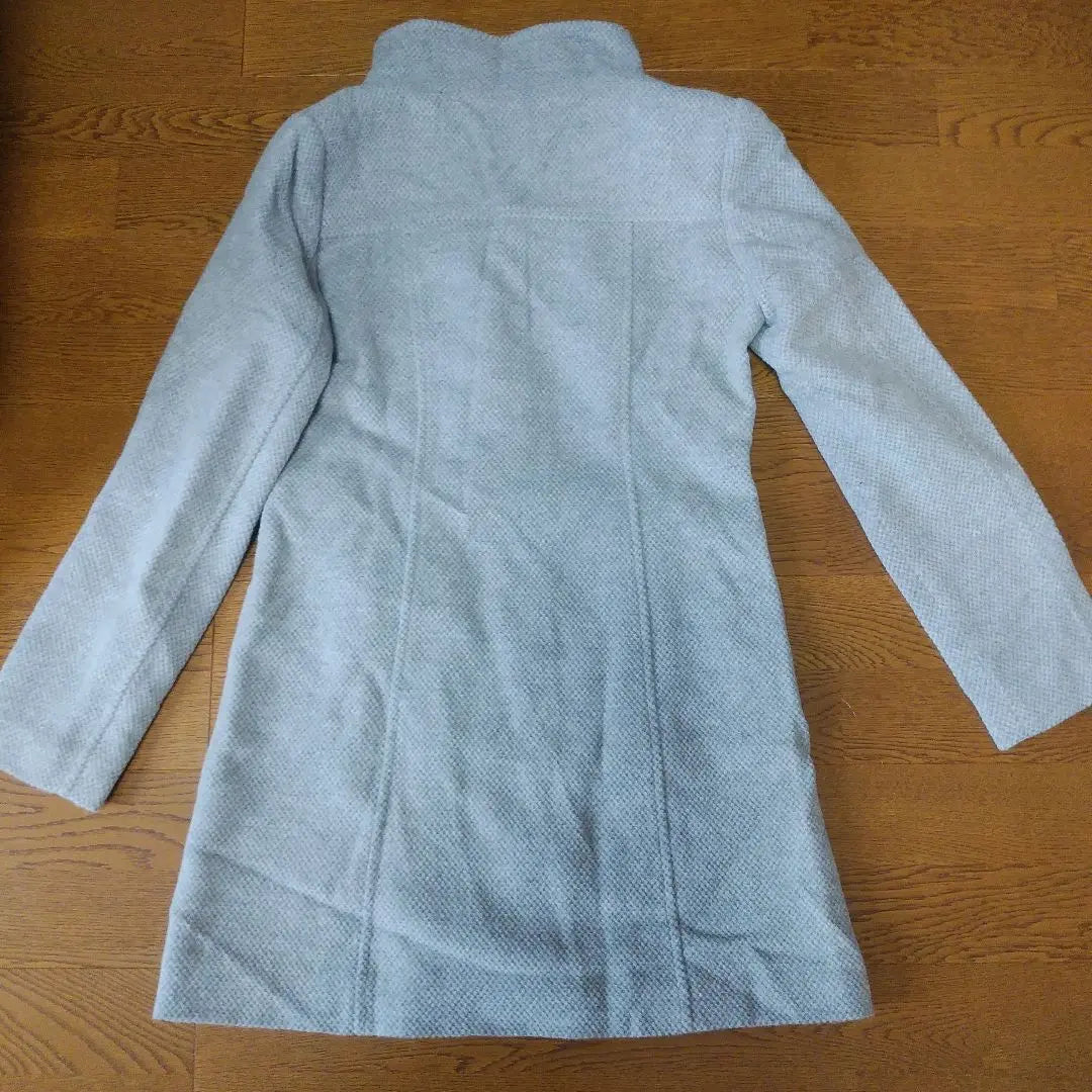 Beautiful condition ☆ Light gray coat size 7AR Women's MISS PARIS