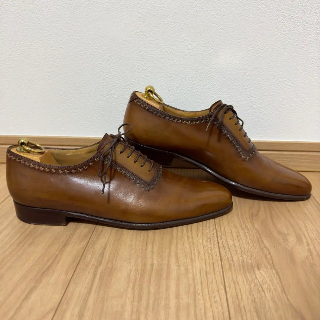 Limitado 550.000 yenes Berlutti Phildariine Patinine Zapatos de cuero 8 | 限定 55万円 ベルルッティ フィルダリアーヌ パティーヌレザーシューズ 8