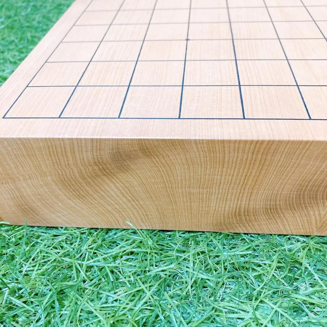 [Madera natural de alta calidad, madera auténtica, parte superior e inferior de veta recta] Tablero de Go de mesa, tamaño 1,7, tablero Hagi