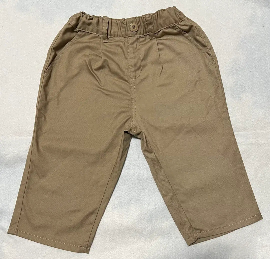 Shimamura LITTLE WEEKEND Chino Pants Beige 90cm | しまむら LITTLE WEEKEND チノパン ベージュ 90cm