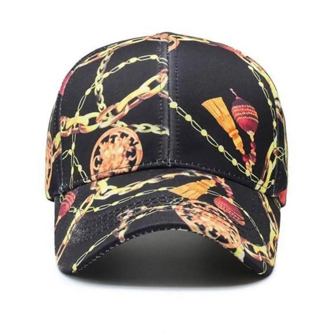 Dance type ◆All-over pattern cap ♪Hat ◆Free shipping ☆ Korean hip hop unisex