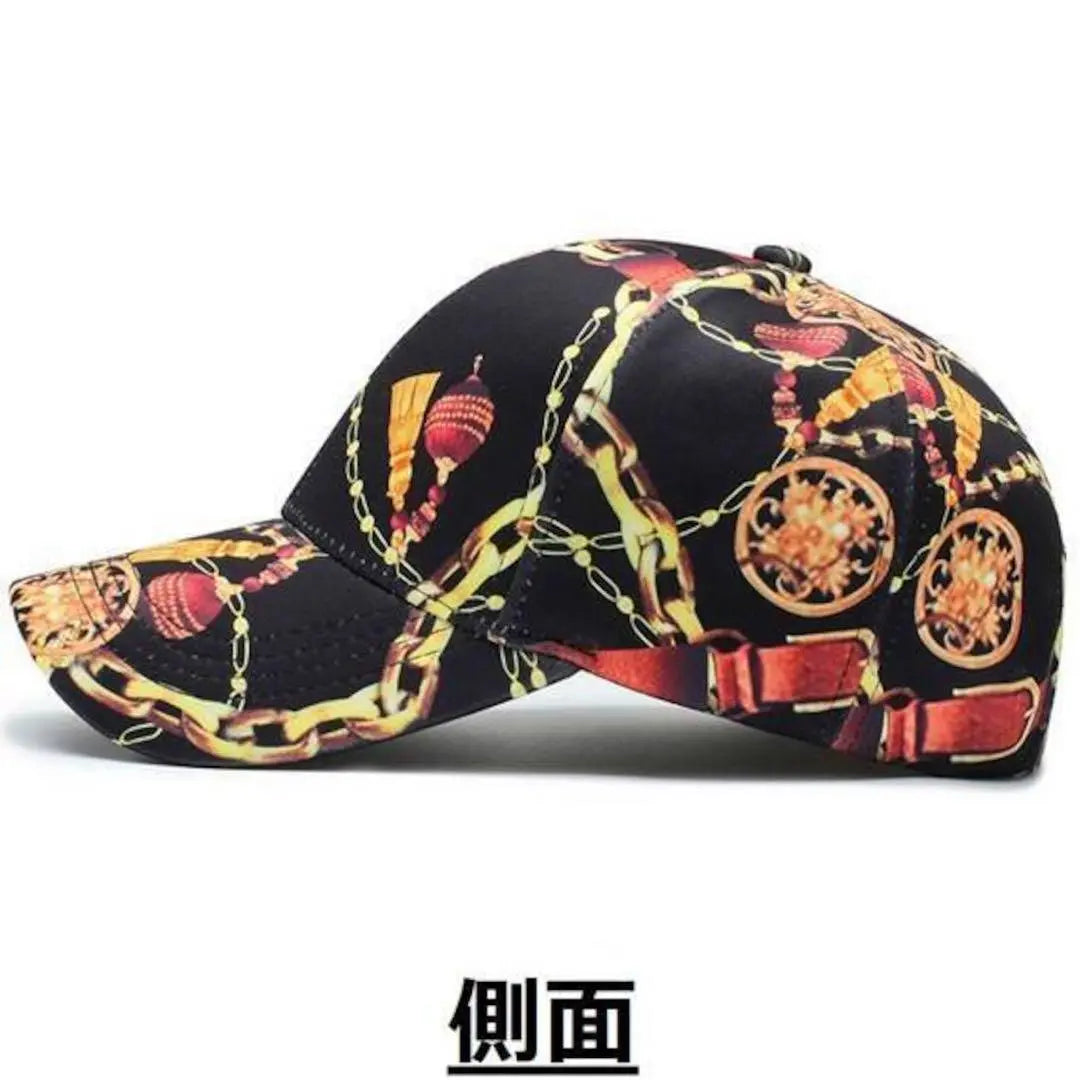 Dance type ◆All-over pattern cap ♪Hat ◆Free shipping ☆ Korean hip hop unisex