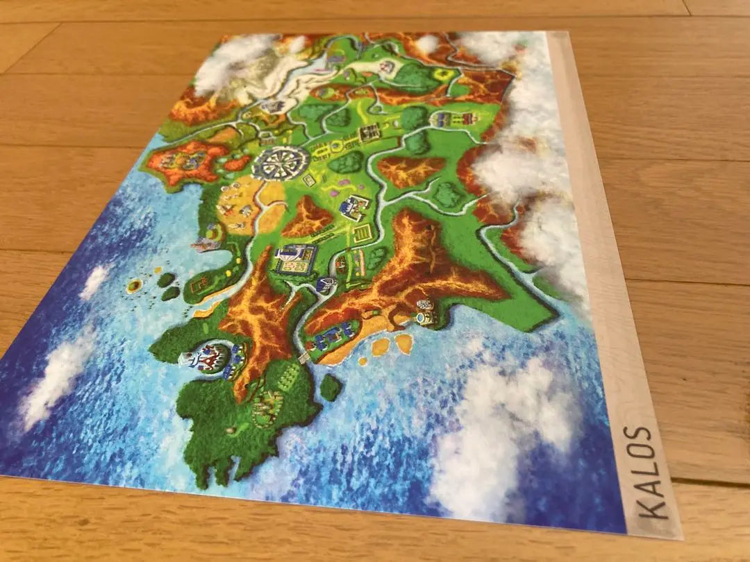 Kalos Region Poster [21cm x 30cm]