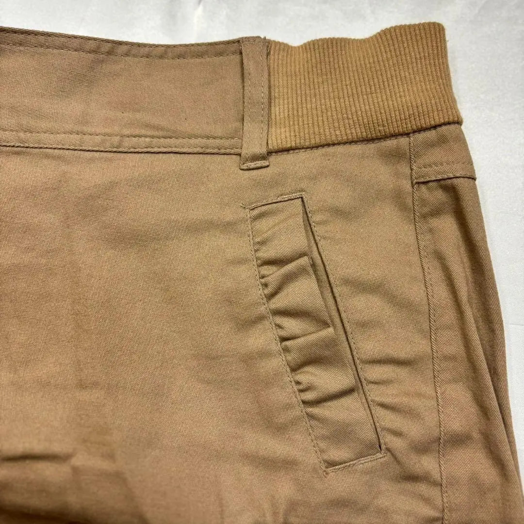 ●Masami Satomi Knee-length Cargo Skirt (L L) Large Size Autumn Color