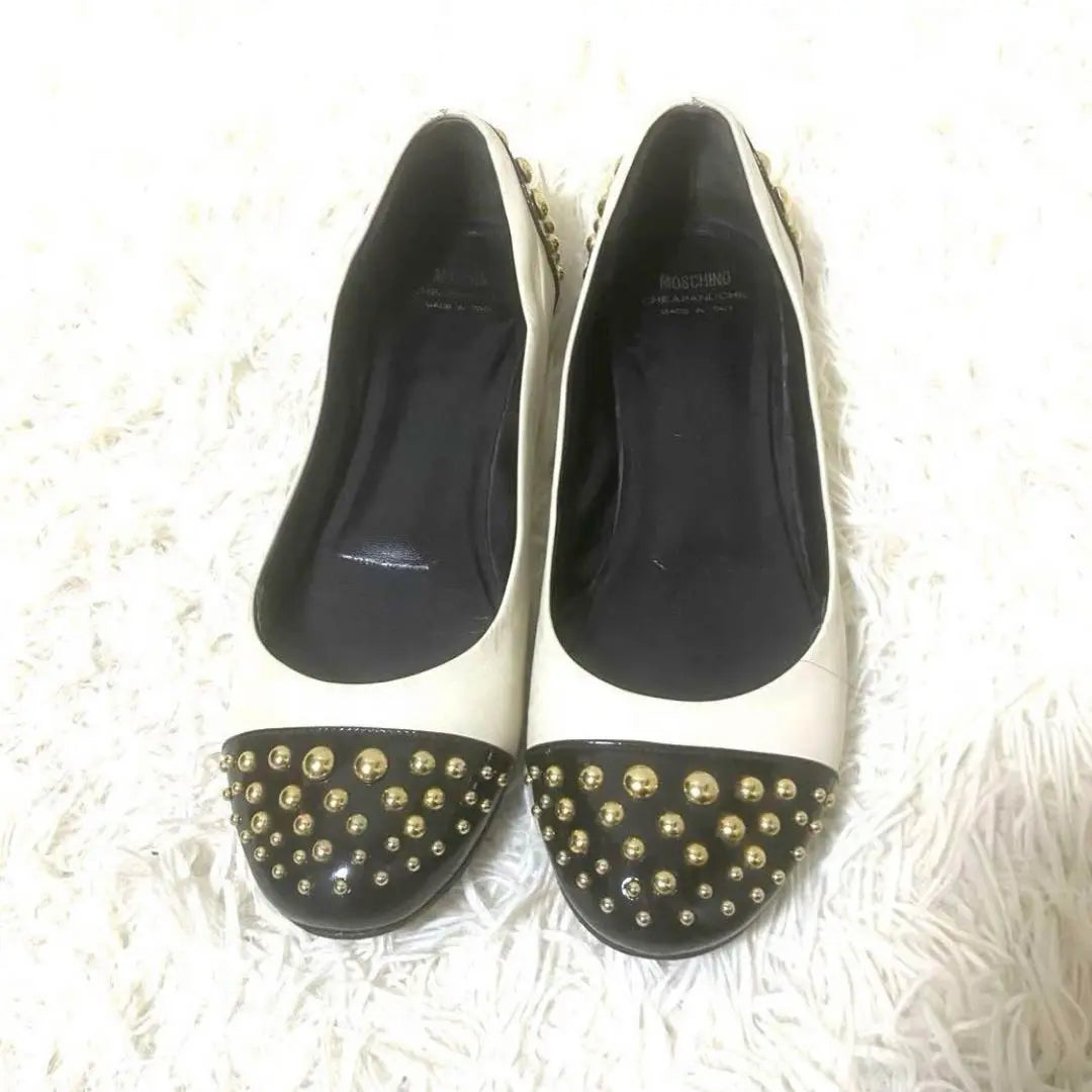 ♯ 368 Rare Moschino Cheapandchic Pumps Studs