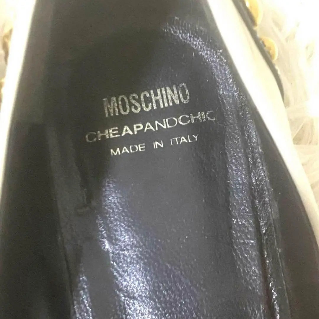 ♯ 368 Rare Moschino Cheapandchic Pumps Studs