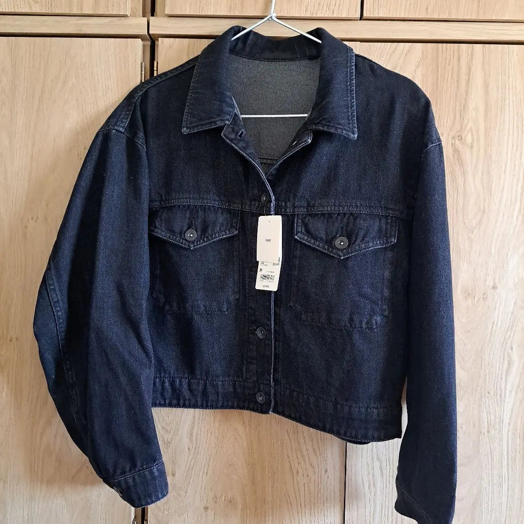 Uniqlo Denim Cropped Jacket M