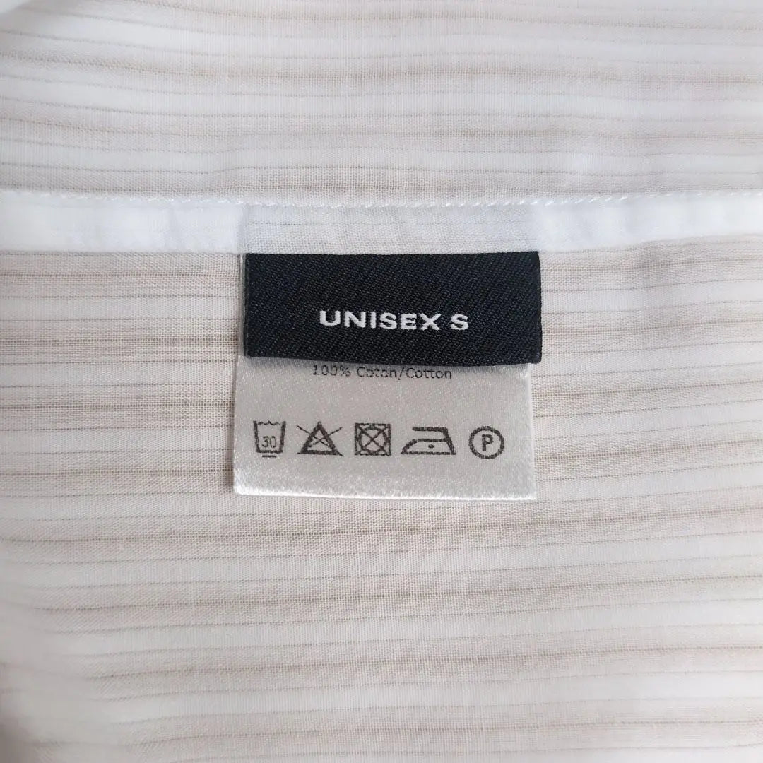 [Rare] Y/PROJECT logo embroidered striped shirt