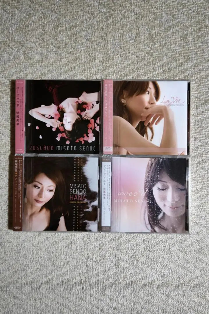 Misato Seino / 4 original albums included "Rose Bad" (remastered) | 妹尾美里／オリジナル・アルバム４枚セット出品『ローズ・バッド』（リマスター）含む