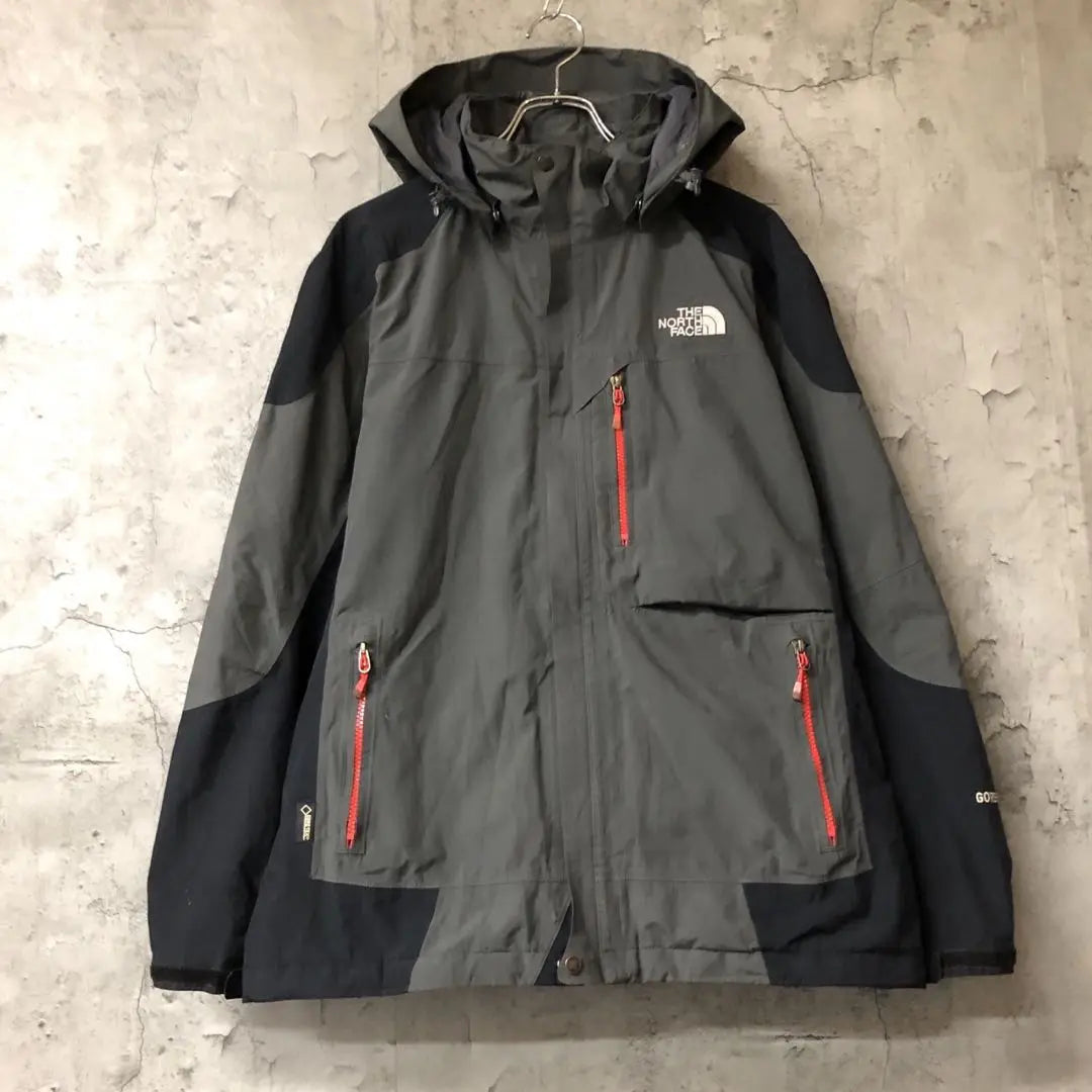 Chaqueta Zanosface Nylon Negro/Gris Hombre L Gore -Tex | ザノースフェイス ナイロンジャケット ブラック/グレー メンズL ゴアテックス